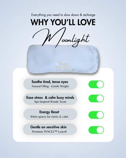 Letter #001 - Moonlight Eye Pillow