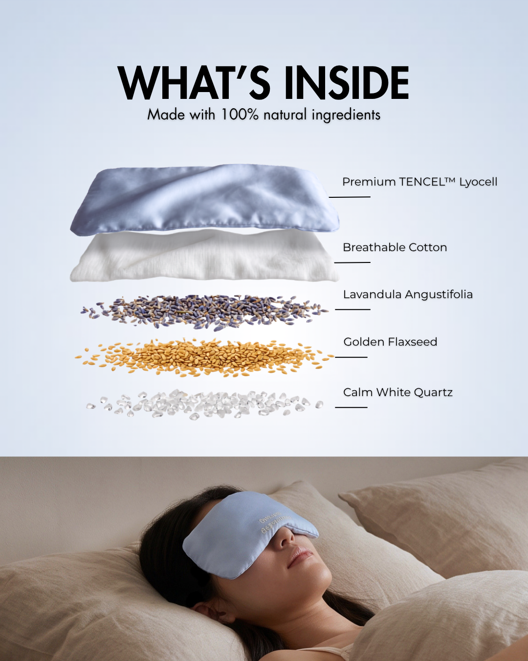 Letter #001 - Moonlight Eye Pillow