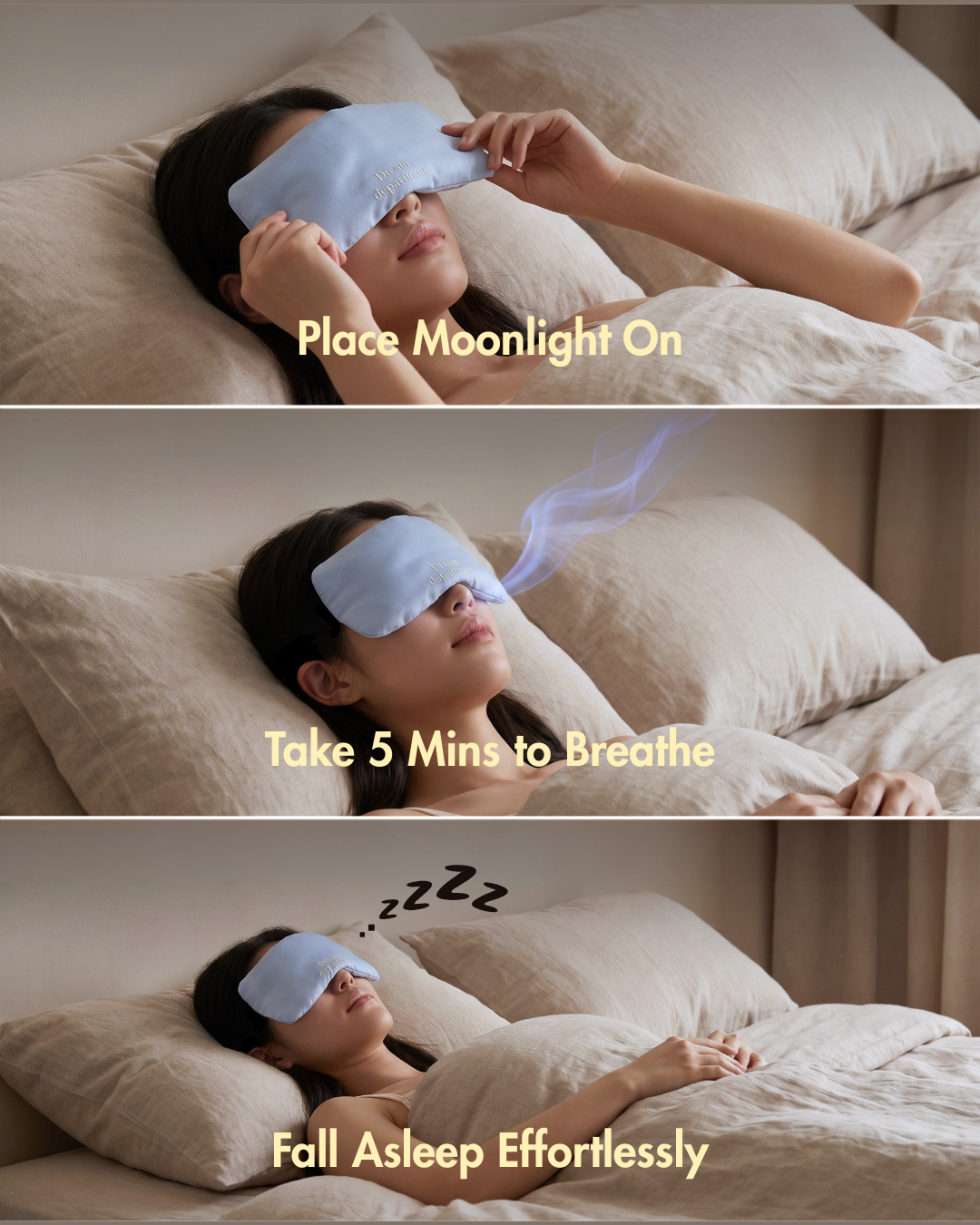 Letter #001 - Moonlight Eye Pillow
